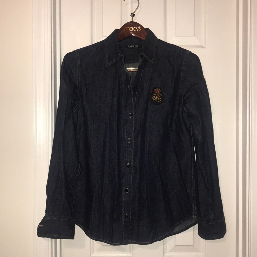 Lauren Ralph Lauren denim button down